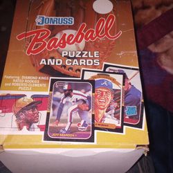 1987 Donruss Box Of Opened Cards 