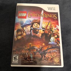 Wii Lego Lord Of Thr Rings 