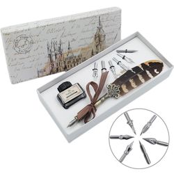 Feather Pen Gift Set