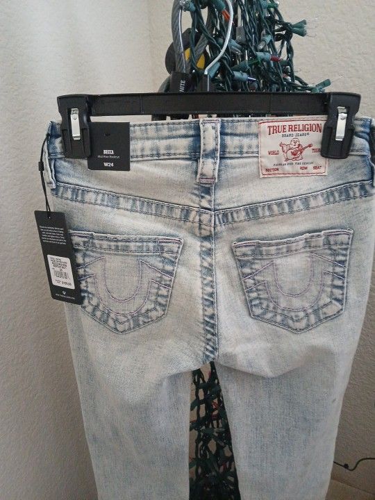 True Religion Becca Mid Rise Bootcut Midrise  Jeans 