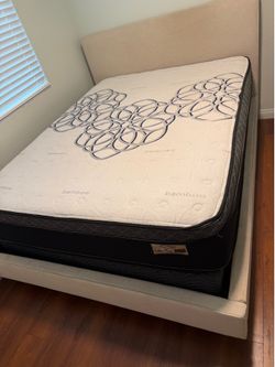 Venta de cama con base y colchón buen precio