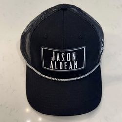 Jason Aldean Black Trucker Hat
