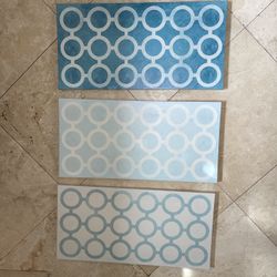 Decor    Each Piece Measures 24” X 12”