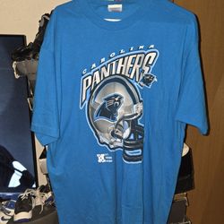Vintage carolina panthers shirt size  Xl