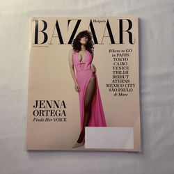 Harper's Bazaar Jenna Ortega “Finds Her Voice” Issue Summer 2025 Magazine