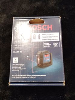 Bosh self leveling wifi