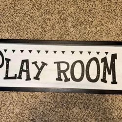 Playroom Sign 