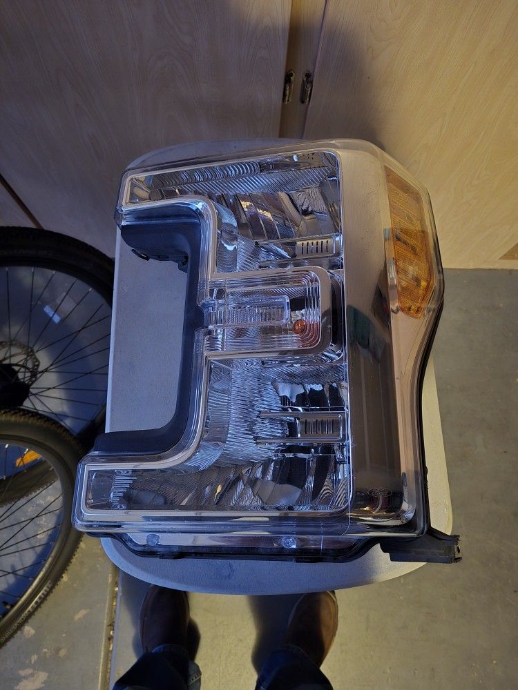 Ford F250 Headlights, Left And Right, 2017 To 2020