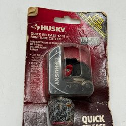Husky 1000 002 733 1-1/8" Inch Quick Release Tube Cutter Extra Blade Included