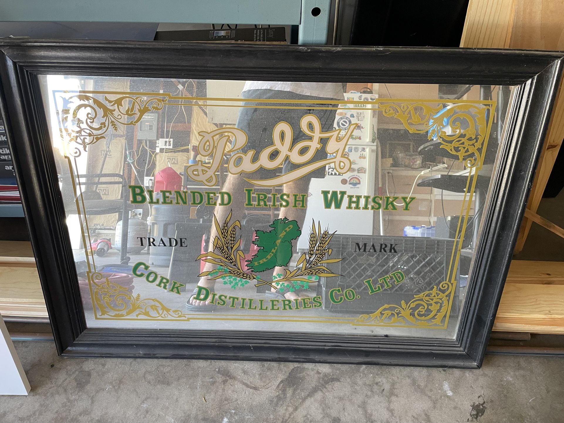 Paddy Irish Whiskey Mirror