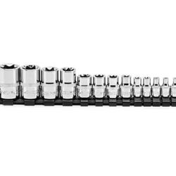 Husky 1/4 in.,3/8 in.,1/2 in. E-Torx Socket Set (13-Pieces)