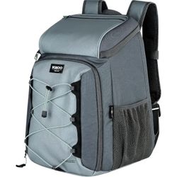 Igloo 30-Can Gray MaxCold Voyager Backpack