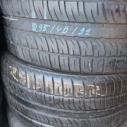 295/40/22 Pair Of 2 Tires Pirelli 