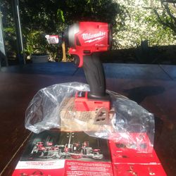 Milwaukee 18v New.  Fuel Impact.  3 Speeds.  Brushless.  Motor.   W/  Bit