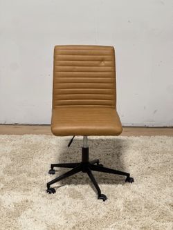 Passo Leather Office Chair - Charme Tan