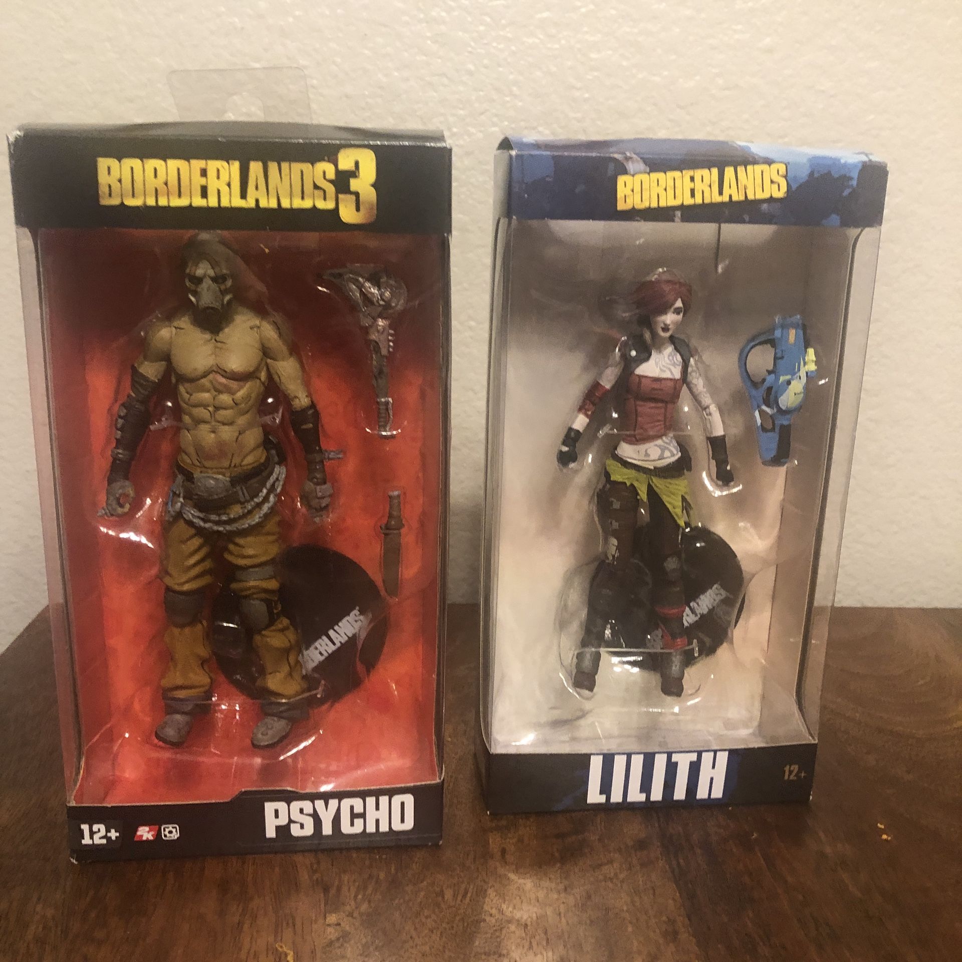 McFarlane Toysr 7-Inch All-Stars Figure Borderlands Lilith Action Figure Box Dmg Borderlands 3 PSYCHO Action Figure McFarlane Toys Brand New Free Sh