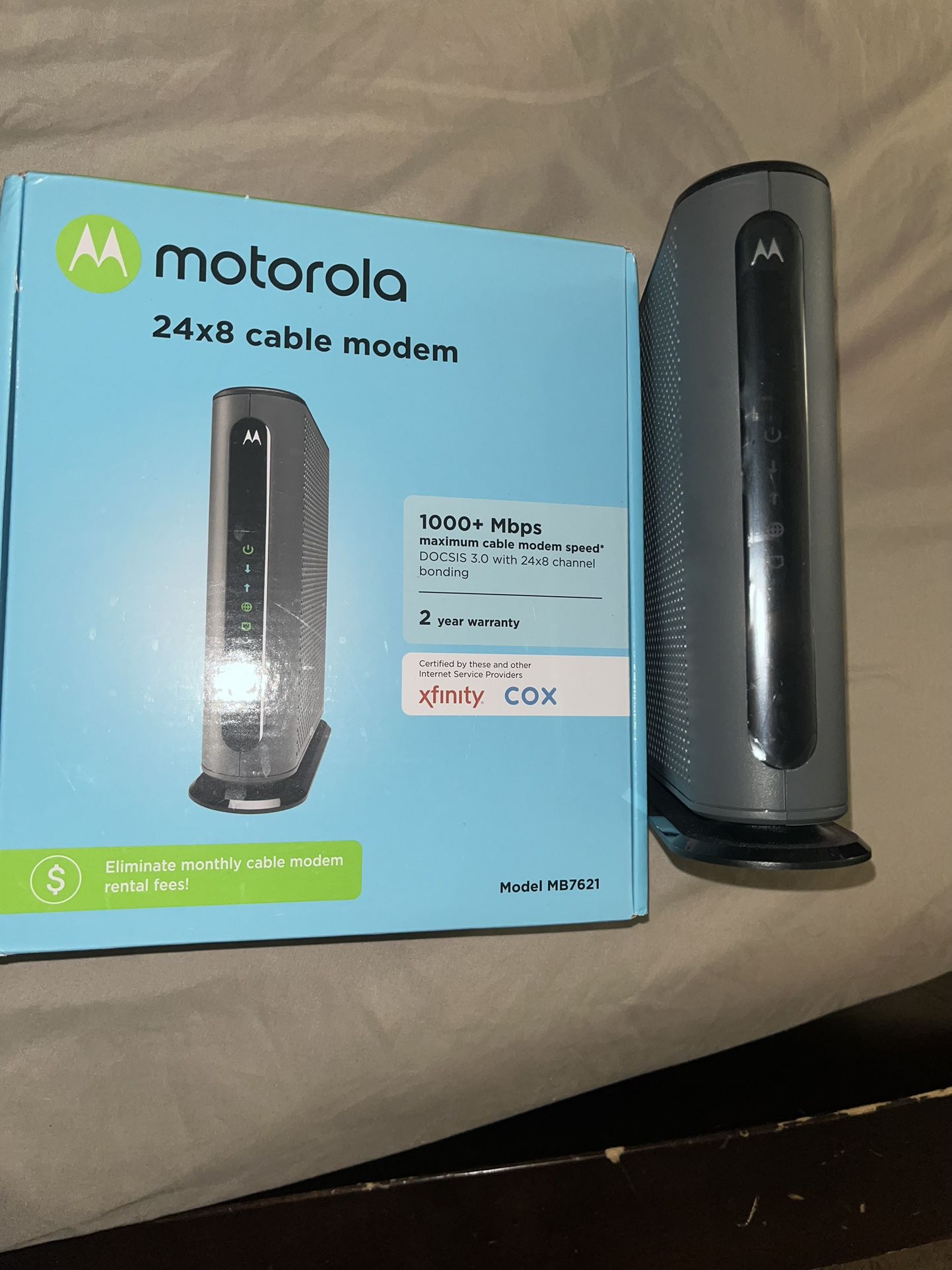 Motorola Fast Cable Modem 1GBps