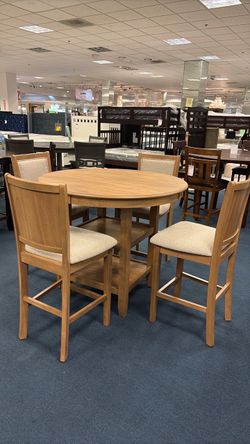 Homelegance 1151 Counter Height Table & 4PC  Chair