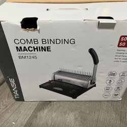 Comb Binding Machine 