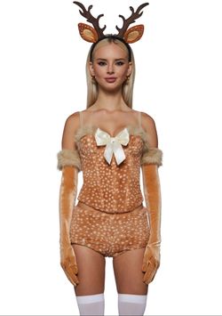 deer corset costume