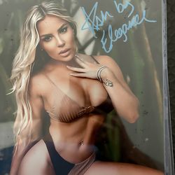 Ash by elegance signed metallic 8x10