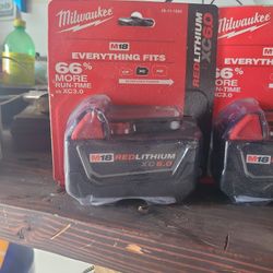 Milwaukee  Battery's 