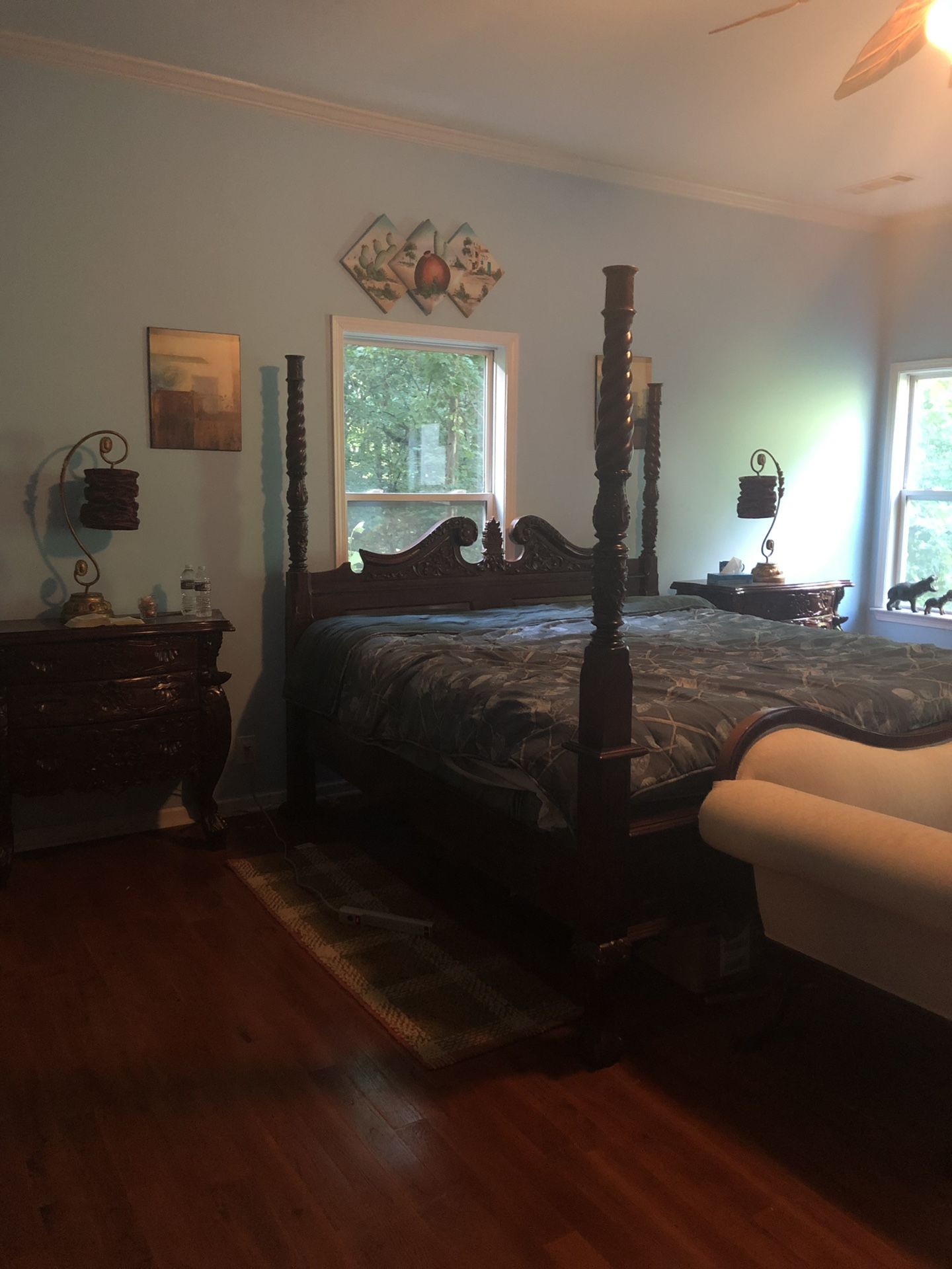 King Size Ethan Allen Bedroom Set