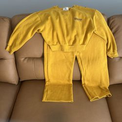 Savage Fenty Jogging Set -Mustard