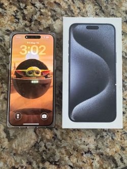 15 IPhone Pro Max  Unlocked Pristine
