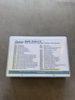 License Plate Screws Assortment