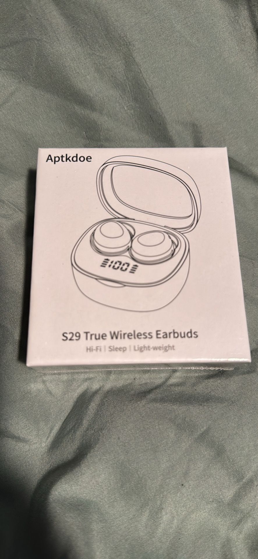 Sleep Ear Buds, Bluetooth 5.4 Ultra-Mini Sleep Earbuds for Side Sleepers, Hi-Fi Stereo 3D Bass Noise Cancelling Wireless headphones, 53H Playtime with