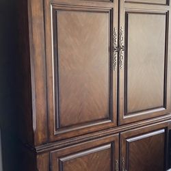 Ethan Allen Storage Unit Or Armoire (82”x50”x22”)