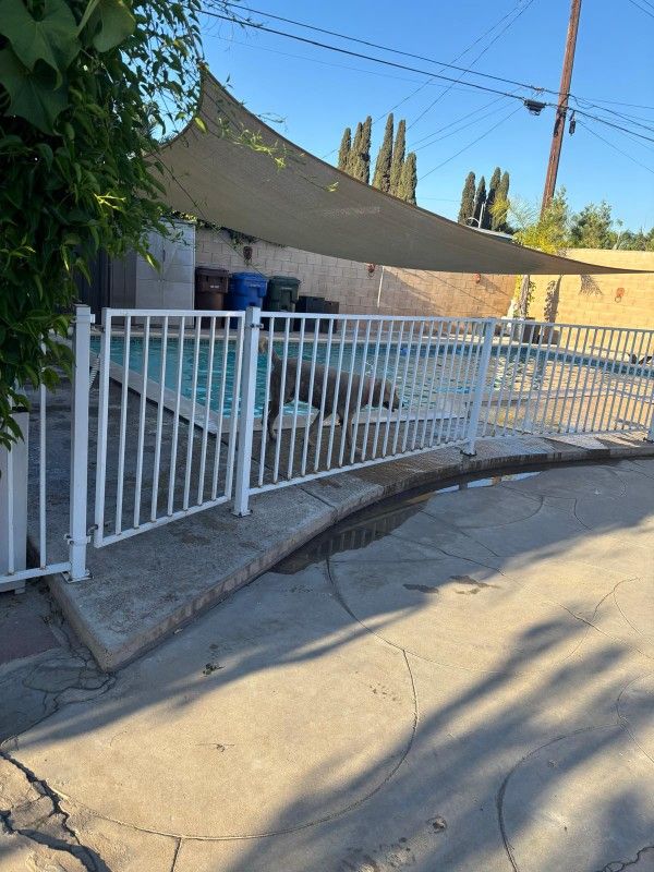 Pool Patio Fence