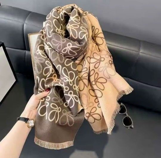 Loewe Winter Scarves - Brown