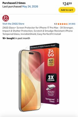 iPhone 17 Pro Max screen protector
