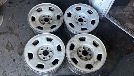 Chevy Colorado Or gmc Canyon 16 Inch stock Steel wheels 6x120mm Fits 2015 Or newer