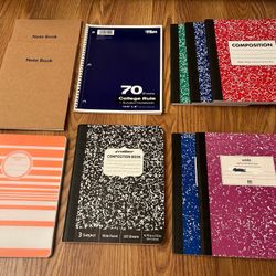 Assorted Note Books