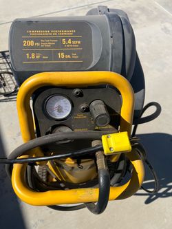 Air Compressor 15 Gal 200 PSI 1.8 HP