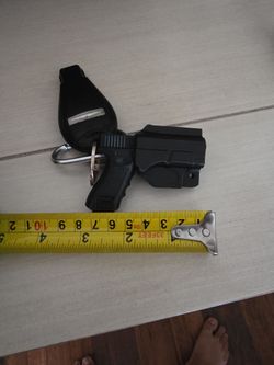 3D Keychain glock with hoster