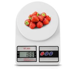 Digital Kitchen Scale 22lb Capacity, Food Scale with oz/g Units | Rechargeable USB-C & Battery Power | Ideal for Meal Prep, Cooking, B
