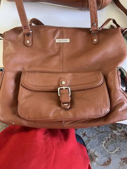 Lily Jade Leather Diaper Bag “Meggan” Lightly Used 