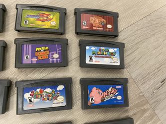 Gameboy Advance Games - Choose