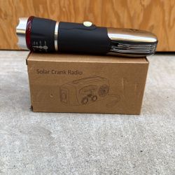 Solar Crank Radio And Multitool
