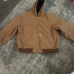 Carhartt Jacket Duck Fleece Lined Jacket 