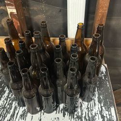 Beer bottles for brewing