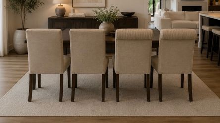 4 chairs and tables - used