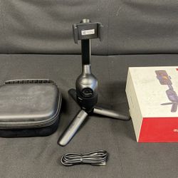 OBSBOT Me AI-Powered Auto-Tracking Phone Mount, Smart Selfie Gimbal Tripod with Gesture Control & Brushless Motor, Foldable Auto Face Tracking Stand f
