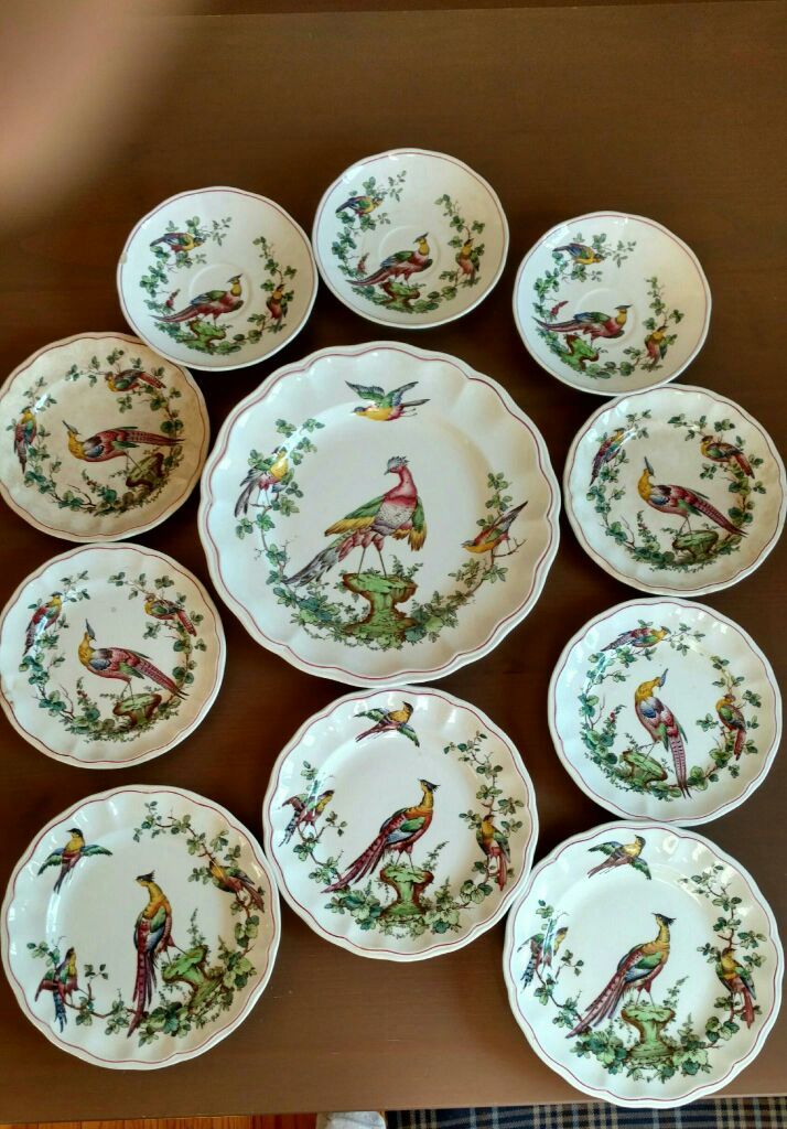 Vintage Spode China Chelsea Birds