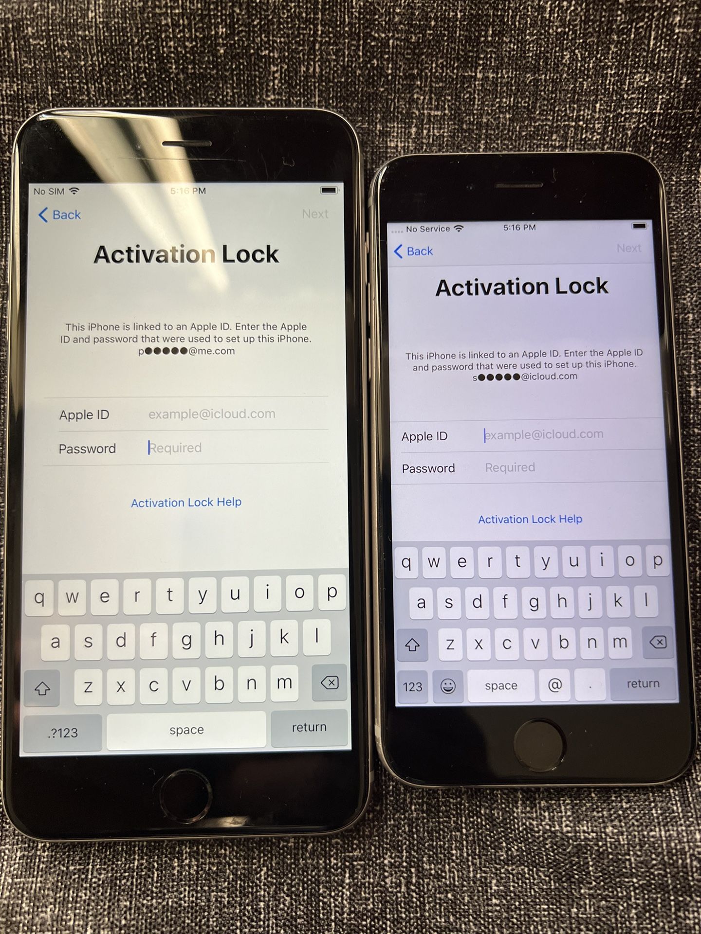 2 iPhones Activation Locked $10