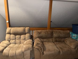 Loveseat & Recliner For Sale